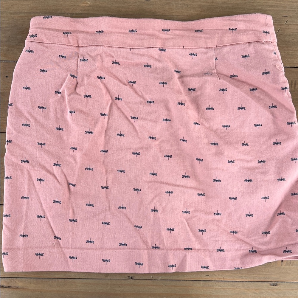Pink Dragonfly Print Women’s Skort Size 10 - Picture 7 of 8